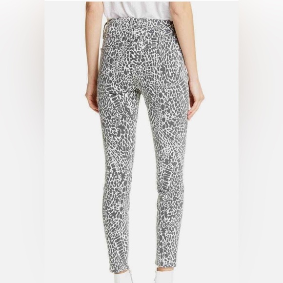 Frame Womens 26 Le High Animal Print Ankle Skinny Jeans High Waist Denim… - Picture 9 of 16